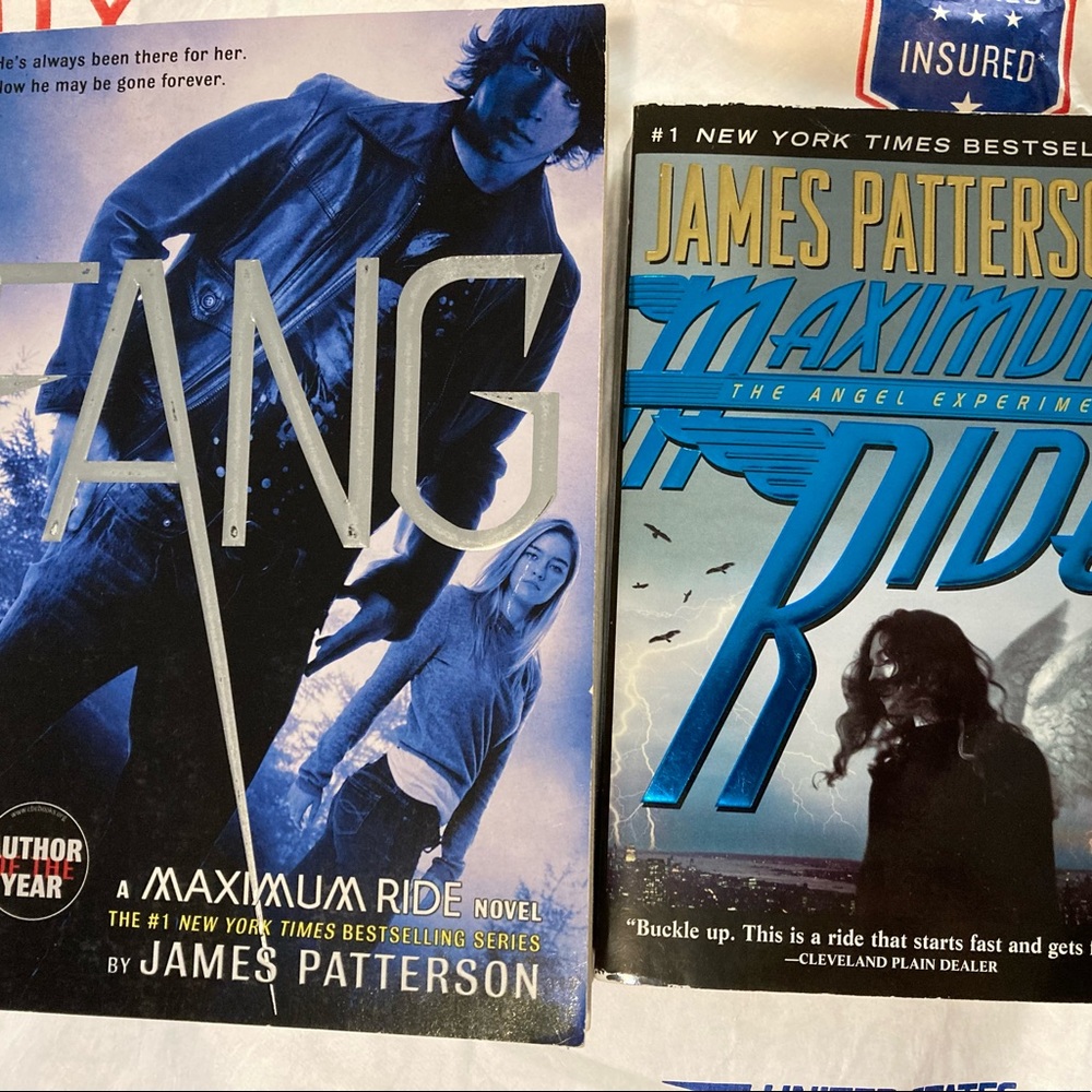 Patterson best seller books fang and maximum ride